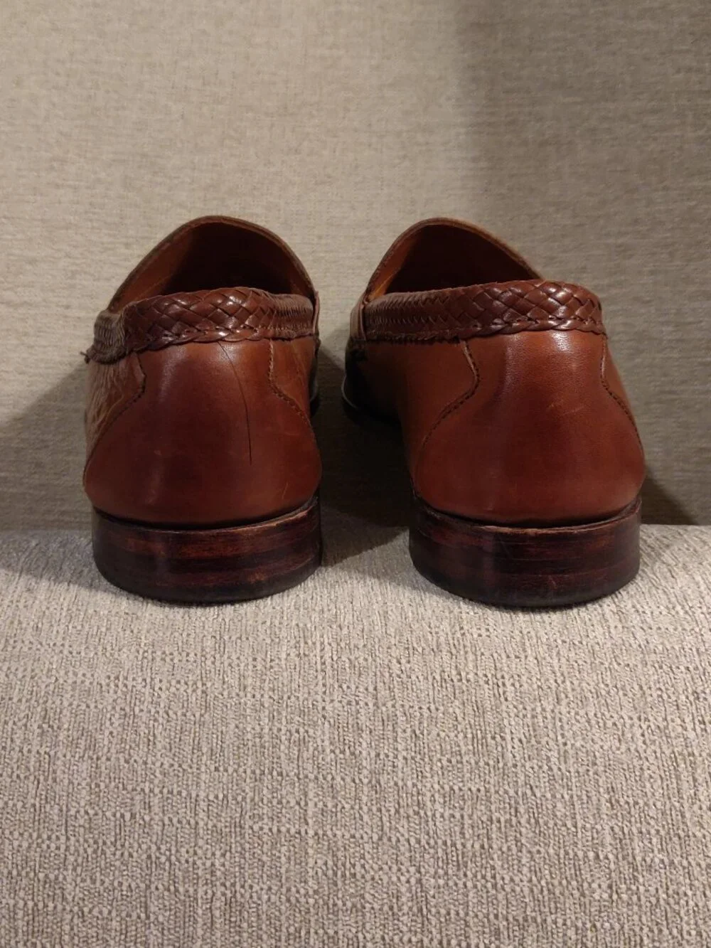 Allen Edmonds Maxfield Port Washington Leather Tassel Loafer SIZE 10E